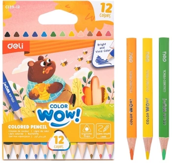 Карандаши цв. Deli  EC139-12