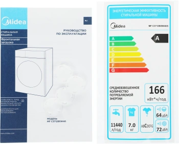 Стиральная машина Midea MFC3712BSW40/S