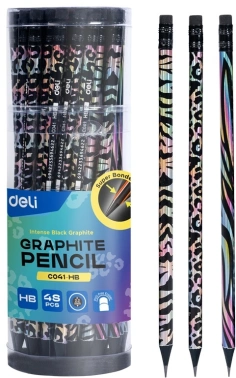 Карандаш ч/г Deli  EC041-HB
