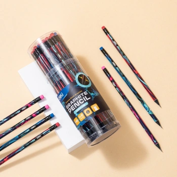 Карандаш ч/г Deli  EC044-HB