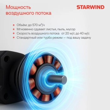 Воздуходувка Starwind SBB-570.20-0.0