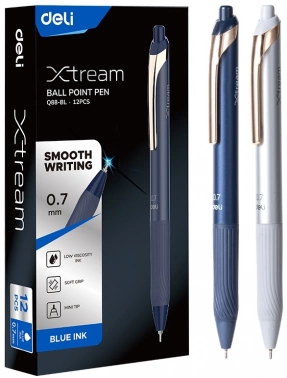 Ручка шариков. автоматическая Deli EQ88-BL