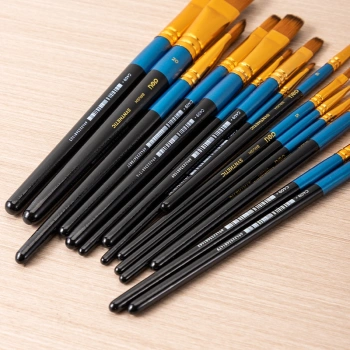 Кисть Deli EC409-10 синтетика плоск. №10