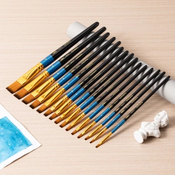 Кисть Deli EC409-12 синтетика плоск. №12