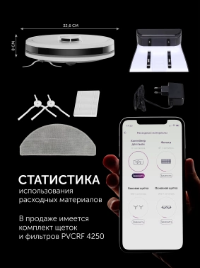 Пылесос-робот Polaris IQ Home PVCR 4250