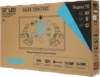 Телевизор LED BBK 32