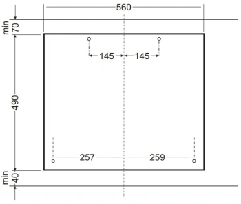 Газовая варочная поверхность Hansa BHGW611839