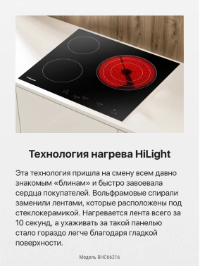 Варочная поверхность Hansa BHC66216