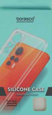 Чехол (клип-кейс) BoraSCO для Tecno Spark 30 5G Silicone Case