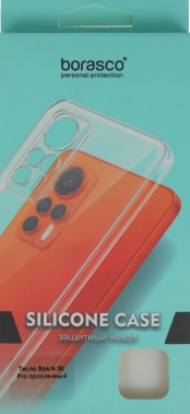 Чехол (клип-кейс) BoraSCO для Tecno Spark 30 Pro Silicone Case
