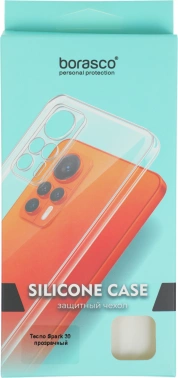 Чехол (клип-кейс) BoraSCO для Tecno Spark 30 Silicone Case