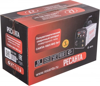 Сварочный полуавтомат Ресанта САИПА-180/5 MIG 5в1
