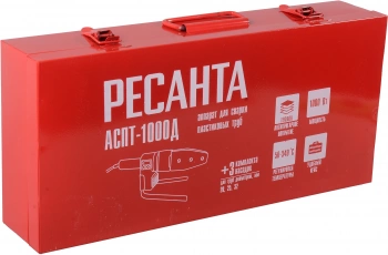 Сварочный аппарат для пластиковых труб Ресанта АСПТ-1000Д