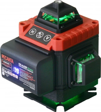 Уровень лазер. Ресанта  ПЛ-4Х360