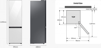 Холодильник Samsung RB38C671DSA/EF
