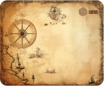 Коврик для мыши Cactus Antique map