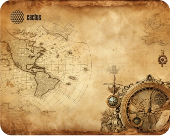 Коврик для мыши Cactus Vintage map