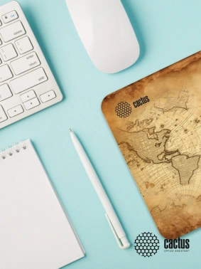 Коврик для мыши Cactus Vintage map