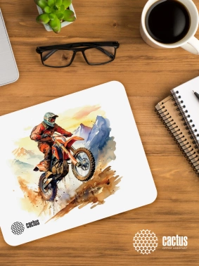 Коврик для мыши Cactus Motobike