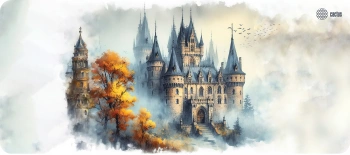 Коврик для мыши Cactus Castle