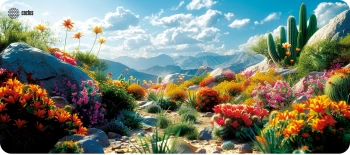 Коврик для мыши Cactus Desert landscape