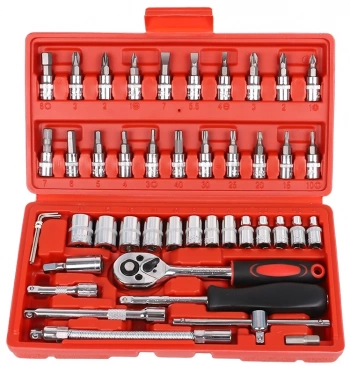 Набор инструментов Turbosky 46 предметов (жесткий кейс)