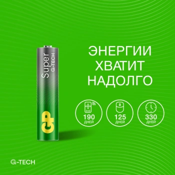 Батарея GP Super Alkaline 24AA21-2CRSWC10