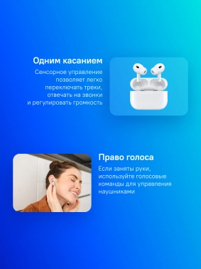 Гарнитура внутриканальные Apple AirPods Pro 2 2023 USB-C A3047/A3048/A2968