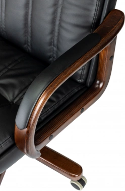 Кресло руководителя Бюрократ  T-9932Walnut