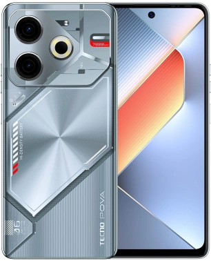 Смартфон Tecno Pova 6 Neo 128Gb 8Gb серебристый моноблок 3G 4G 2Sim 6.8