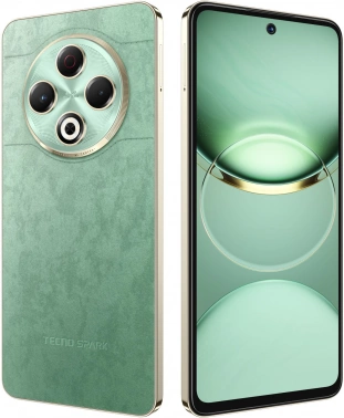 Смартфон Tecno Spark 30 256Gb 8Gb зеленый моноблок 3G 4G 2Sim 6.78