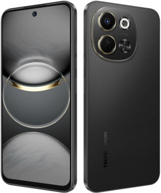Смартфон Tecno Spark 30 5G 128Gb 6Gb черный моноблок 3G 4G 2Sim 6.67