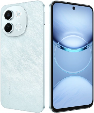 Смартфон Tecno Spark 30 5G 128Gb 6Gb голубой моноблок 3G 4G 2Sim 6.67