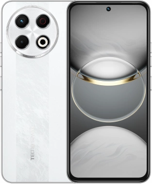 Смартфон Tecno Spark 30 Pro 128Gb 8Gb белый моноблок 3G 4G 2Sim 6.78