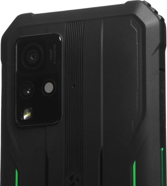 Смартфон Blackview BV4800 Pro 128Gb 4Gb зеленый/черный моноблок 3G 4G 2Sim 6.56