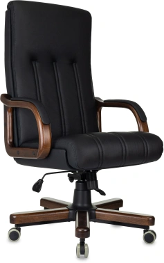 Кресло руководителя Бюрократ  T-9932Walnut
