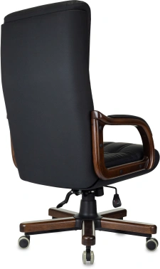 Кресло руководителя Бюрократ  T-9932Walnut