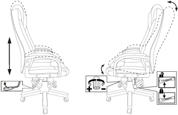 Кресло руководителя Бюрократ  T-9932Walnut