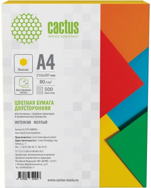 Бумага Cactus CS-CPY-A480500