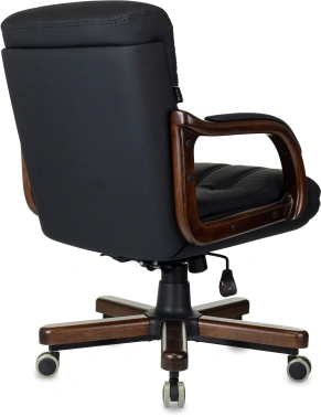 Кресло руководителя Бюрократ  T-9932Walnut-Low