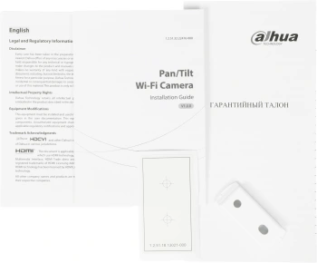 Камера видеонаблюдения IP Dahua  DH-IPC-H3AP-0360B