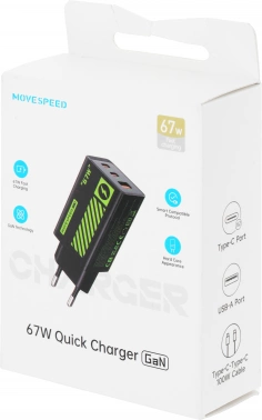 Сетевое зар./устр. Movespeed Pro  AC67