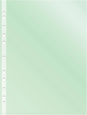 Папка-вкладыш Silwerhof Daily SD-CL/GRN зеленый глянцевые A4+ полипропилен 30мкм (упак.:50шт)