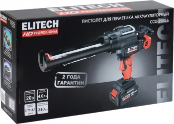 Пистолет для герметика Elitech HD Professional  CCG 20SL6 (E2208.013.01)