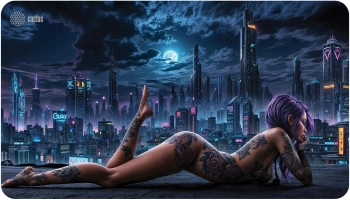 Коврик для мыши Cactus Erotic girl