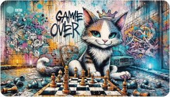 Коврик для мыши Cactus Game Over