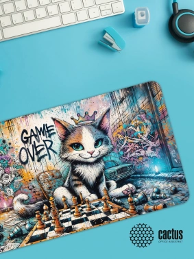 Коврик для мыши Cactus Game Over