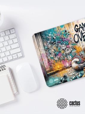 Коврик для мыши Cactus Game Over