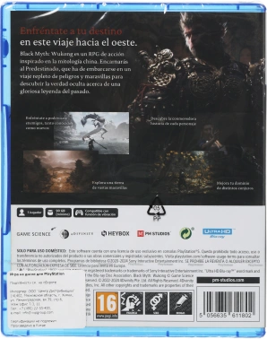 Игра для PS5 PlayStation Black Myth: Wukong (16+)