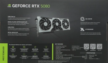 Видеокарта MSI PCI-E 5.0  RTX 5080 16G VENTUS 3X OC